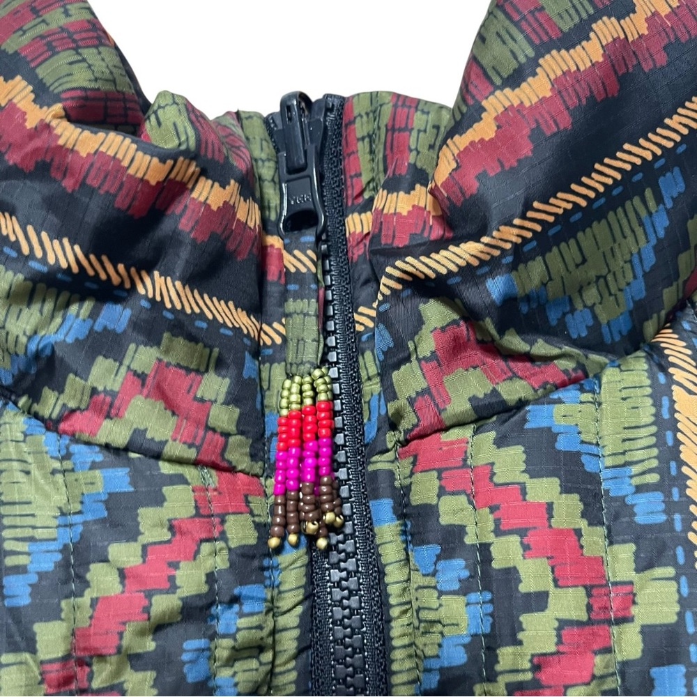NWT FARM RIO Crazy Mix Reversible Puffer Jacket L - Picture 5 of 13
